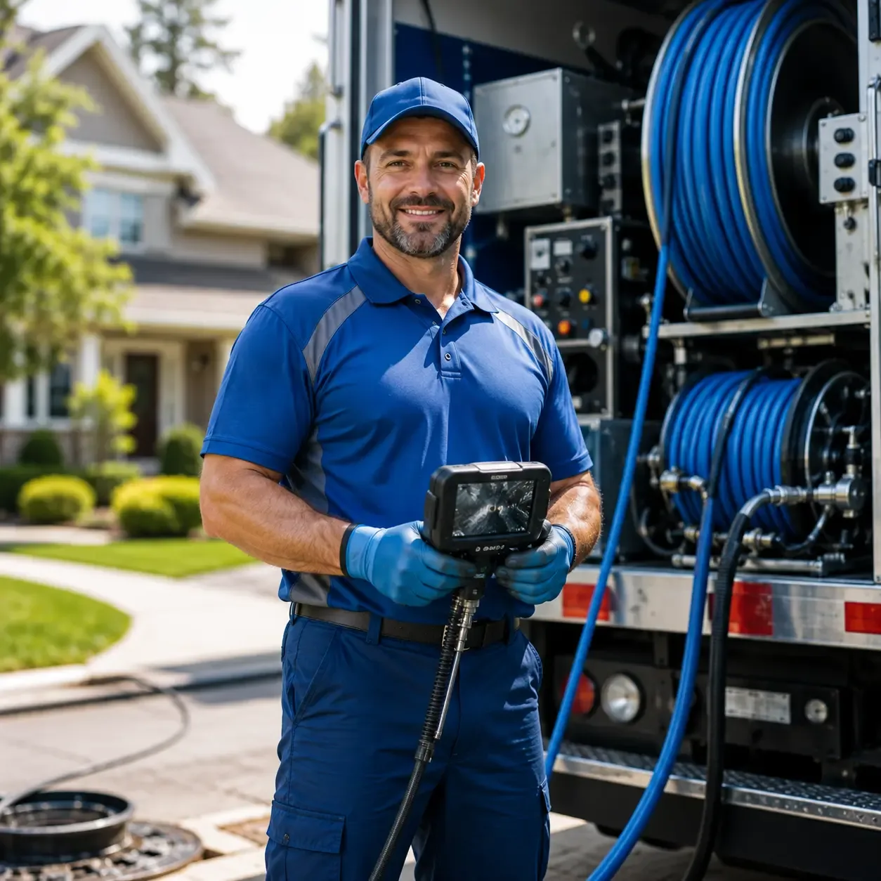 Local outdoor drain cleaning specialists in Brownfield, ME